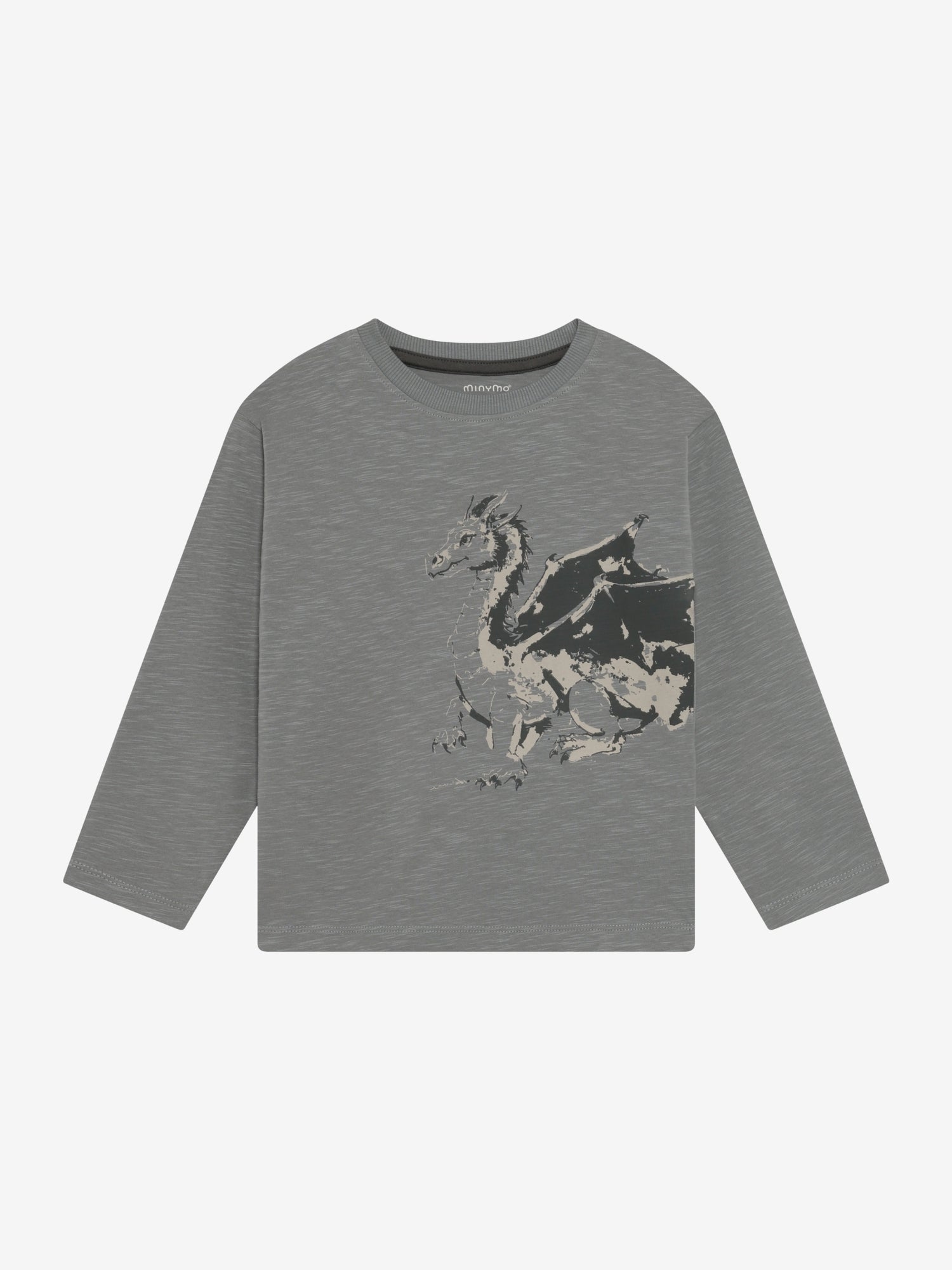 Minymo - Kinder Langarmshirt grau