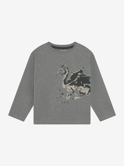 Minymo - Kinder Langarmshirt grau