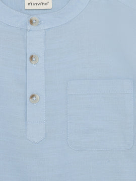 Minymo - Kinder Langarmshirt hellblau