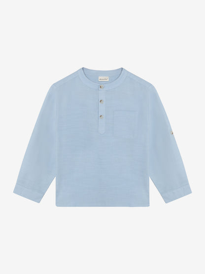 Minymo - Kinder Langarmshirt hellblau