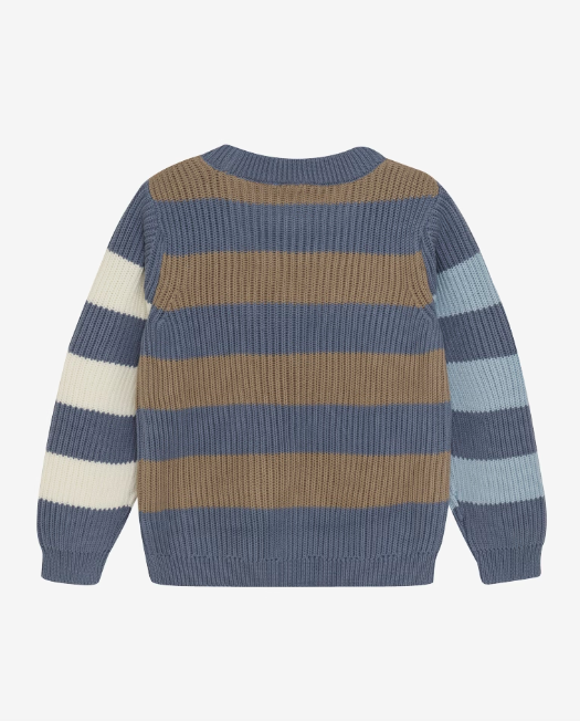 Minymo - Kinder Pullover Baumwolle gestreift