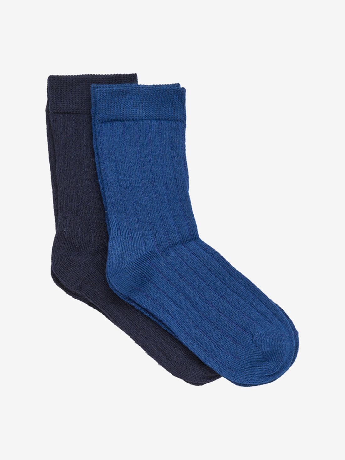 Minymo - 2er Pack Socken Bambus blaumix