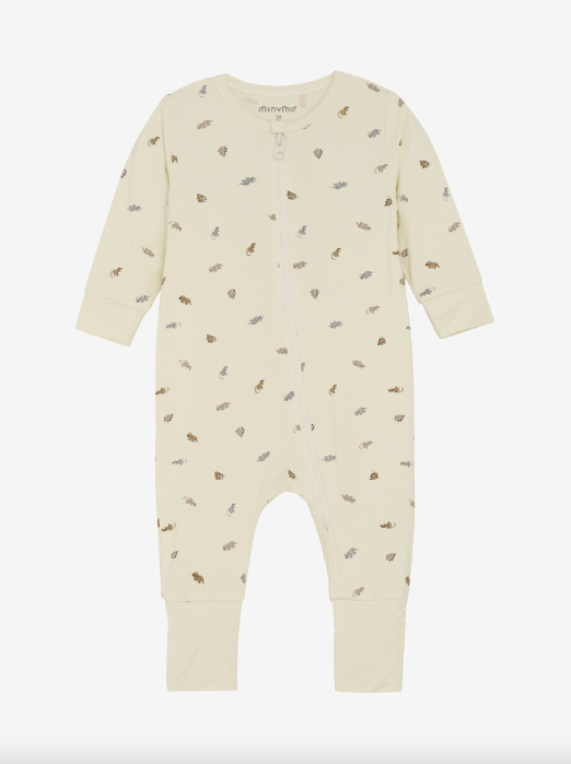 Schlafanzug mit Allover-Print für Mädchen und Jungen von Minymo.