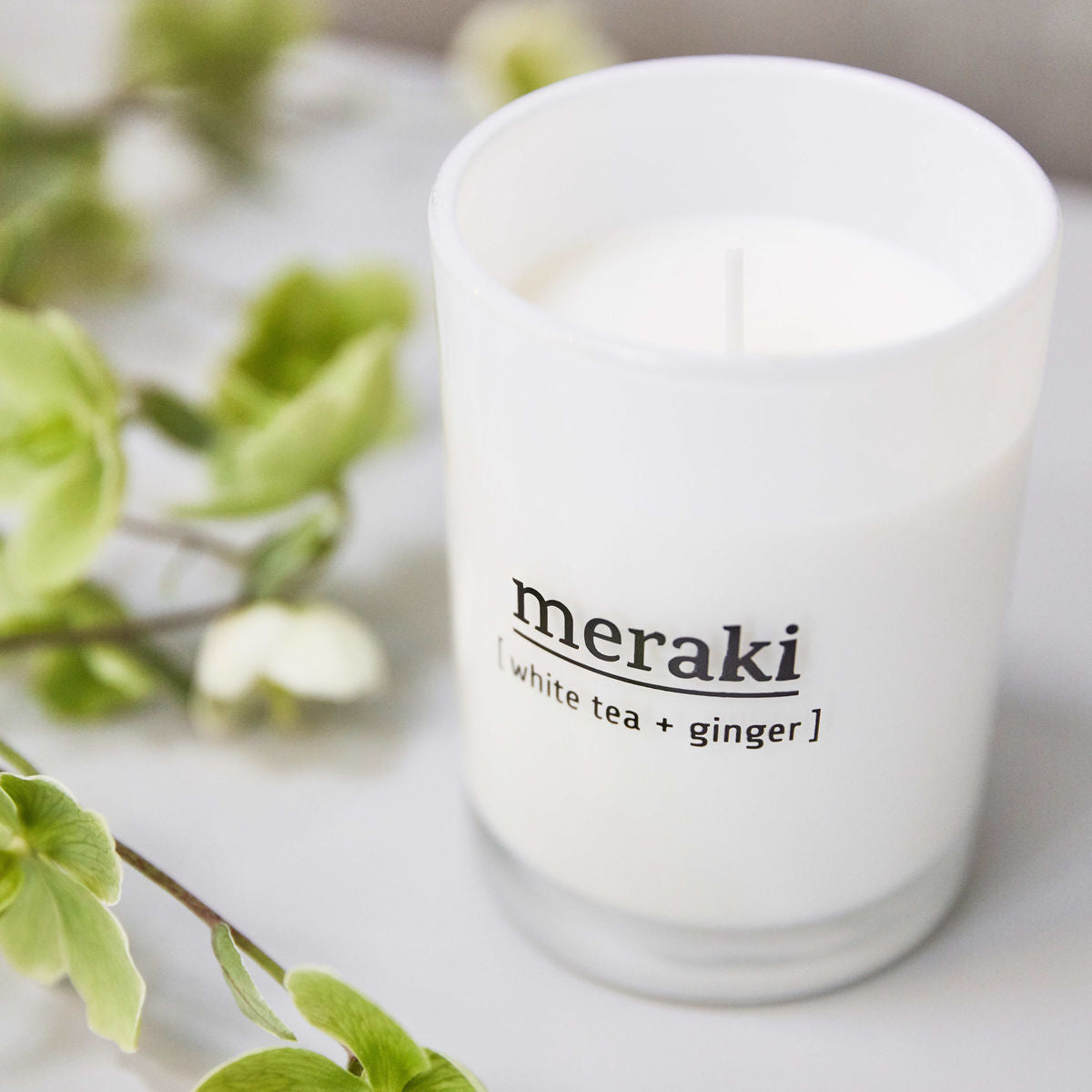 Meraki - Duftkerze White Tea + Ginger - AURYN Shop