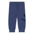 Molo - Leggings mit Smiley in blau für Jungen/Baby (vorne)