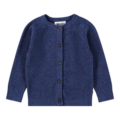 Molo - Strickjacke in blau für Babys
