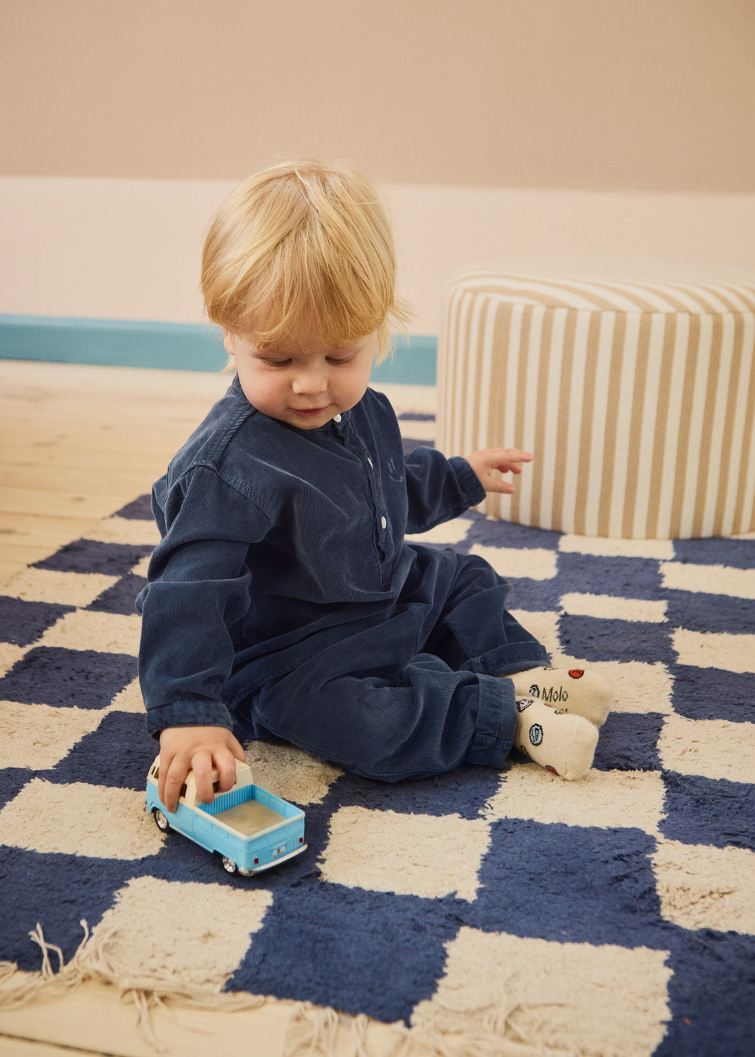 Molo - Cordhose in blau für Kinder/Baby/Jungen