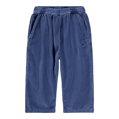Molo - Cordhose in blau für Kinder/Baby/Jungen - Detail vorne