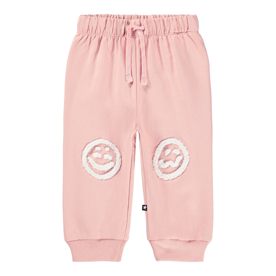 Molo - Hose mit Smiley in rosa für Mädchen/Baby