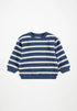 Molo - Baby Pullover Baumwolle (Bio) blau gestreift