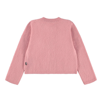 Molo - Rosa Cardigan für Mädchen/Kinder aus Baumwolle