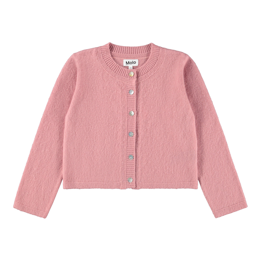 Molo - Rosa Cardigan für Mädchen aus Baumwolle
