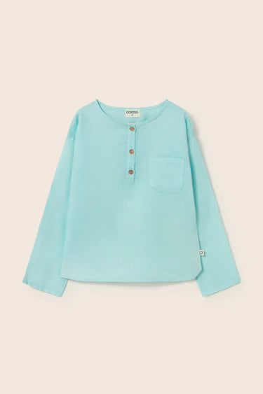 My Little Cozmo - Kinder Langarmshirt ALDER blau