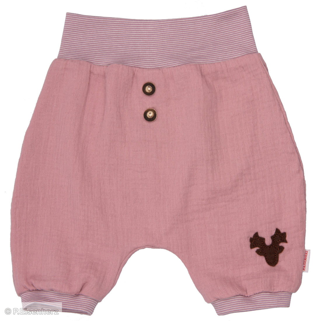 &amp;nbsp;Niedliche Babyhose mit kurzen Beinen aus hochwertigem Musselin gefertigt.
