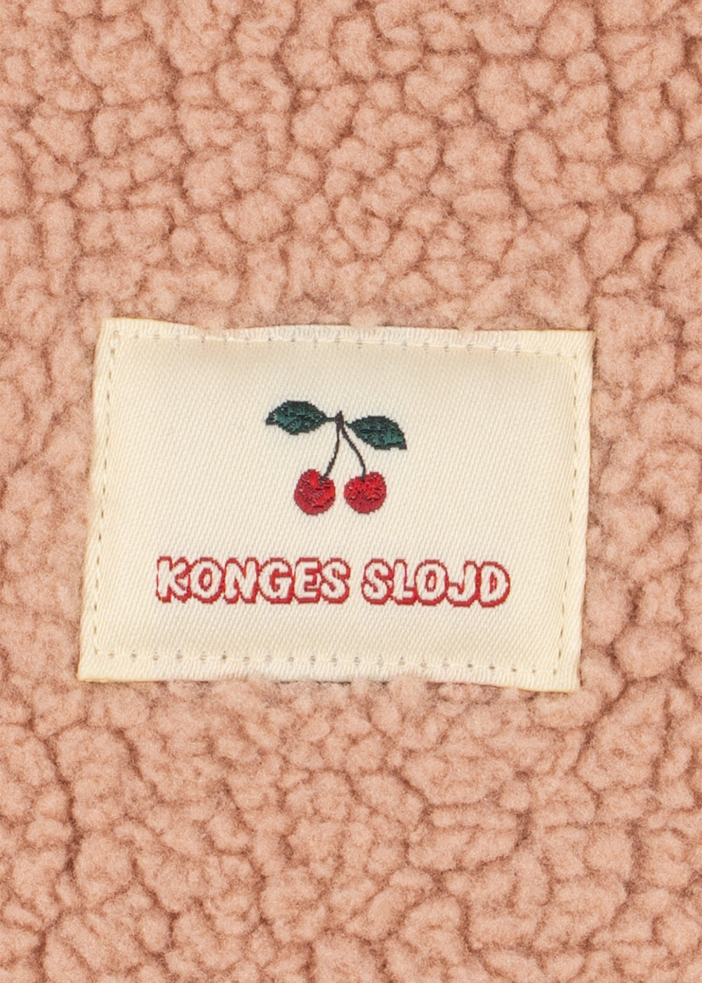 Konges Slojd - Jody Baby Teddyjacke Kirschen