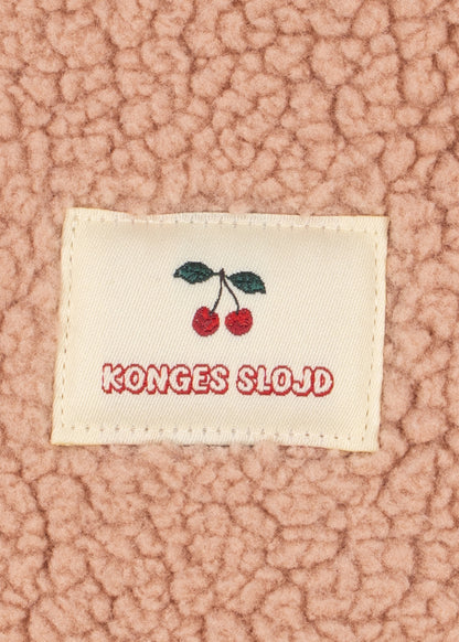 Konges Slojd - Jody Kinder Teddyjacke Kirschen