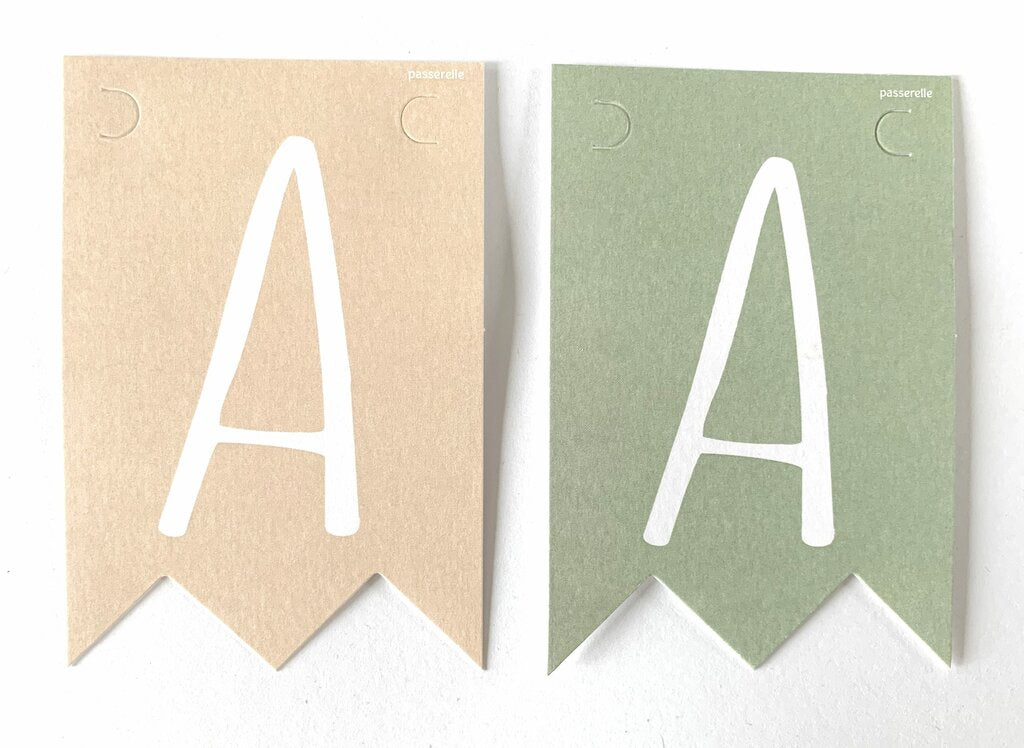 Passerelle design - ABC Power Buchstaben