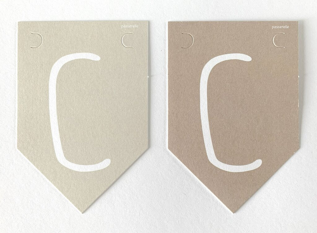 Passerelle design - ABC Power Buchstaben