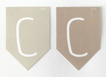 Passerelle design - ABC Power Buchstaben