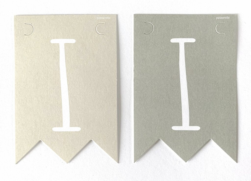 Passerelle design - ABC Power Buchstaben