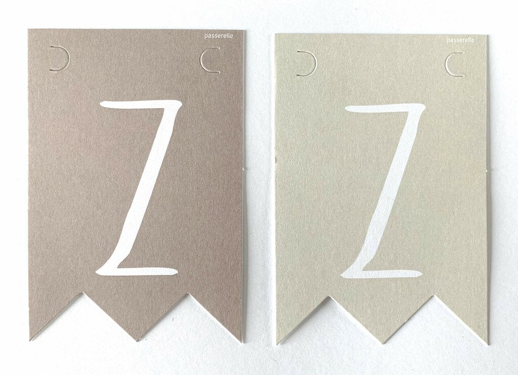 Passerelle design - ABC Power Buchstaben
