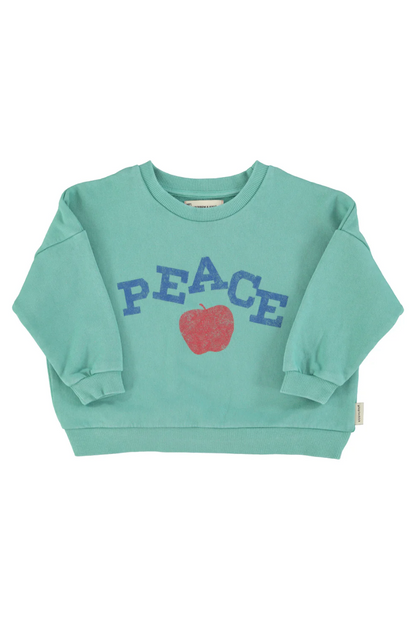 Piupiuchick - Kinder Langarmshirt "peace" Baumwolle (Bio)