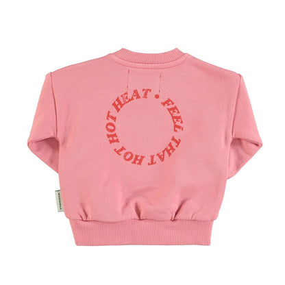 Piupiuchick - Baby Sweatshirt pink Herz