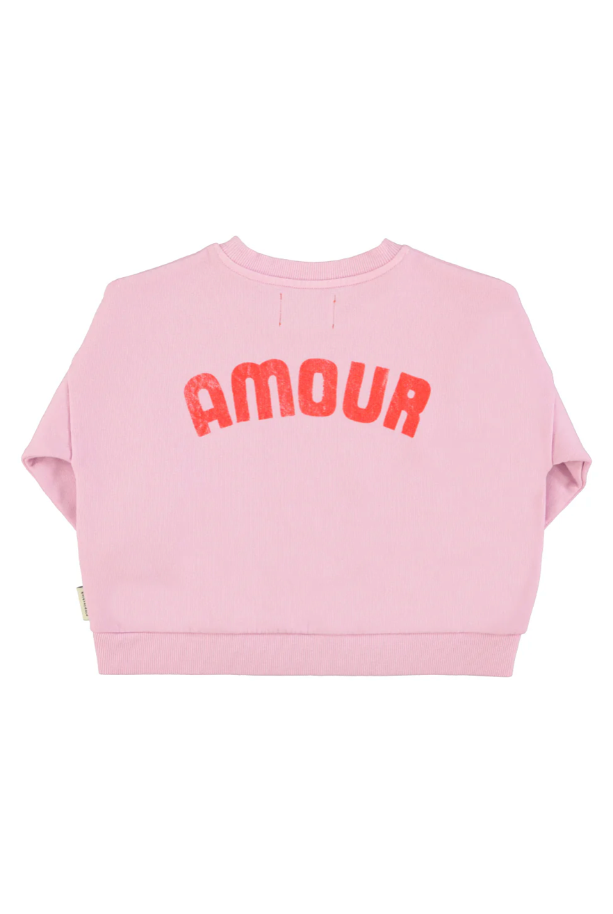 Piupiuchick - Baby Langarmshirt "red heart" Baumwolle (Bio)