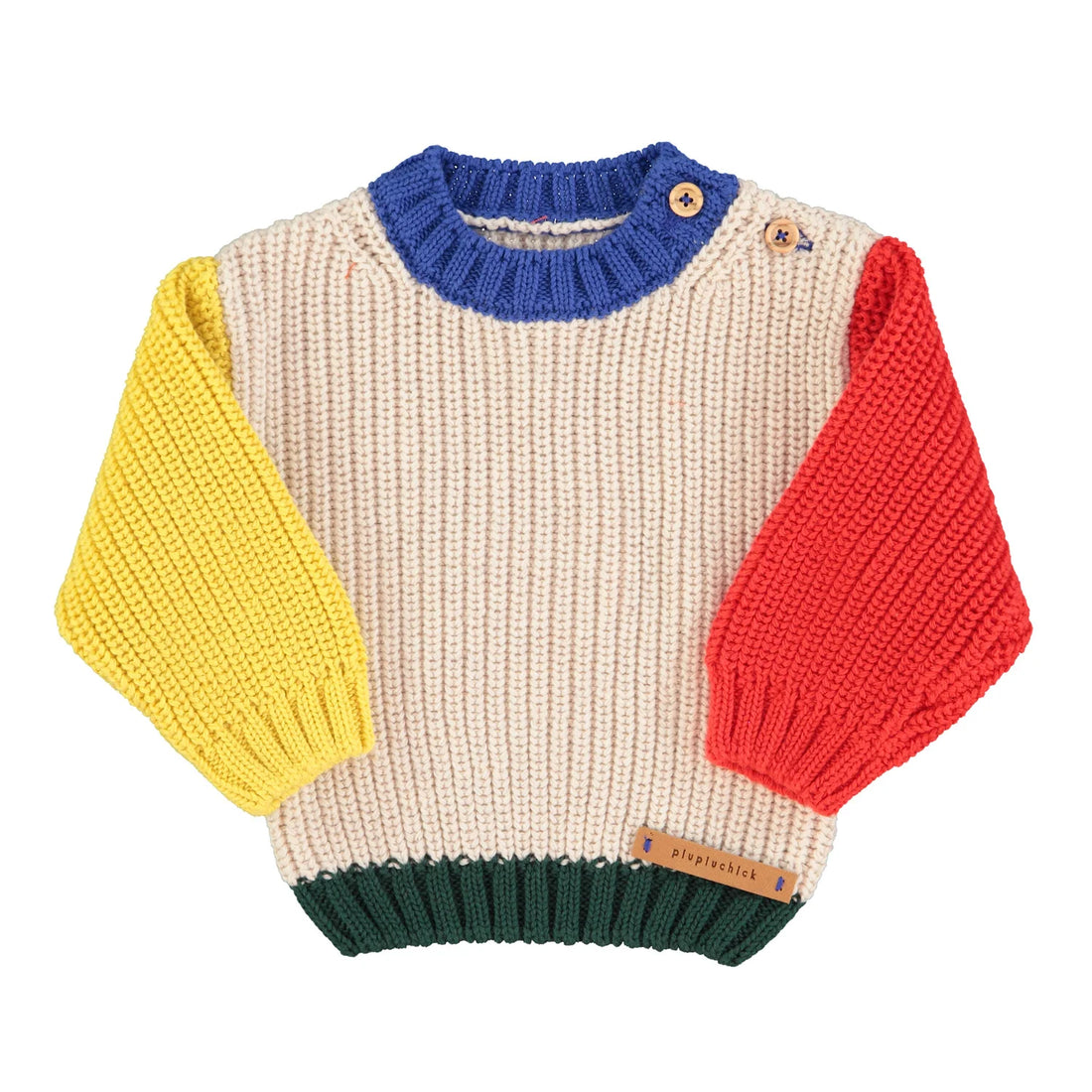 Baby Pullover aus Biobaumwolle für Mädchen und Jungen von Piupiuchick.