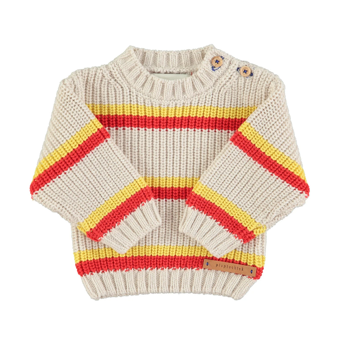  Baby Pullover aus Biobaumwolle für Mädchen und Jungen von Piupiuchick.