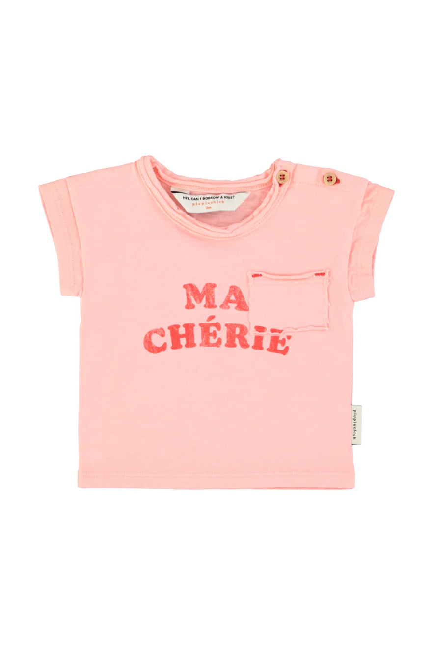 Piupiuchick - Baby T-Shirt "Ma chérie" Baumwolle