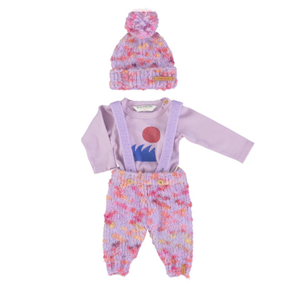 Piupiuchick - Babybody flieder Meeresmuster - AURYN Shop