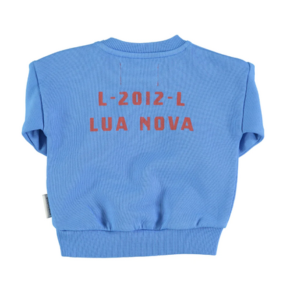 Piupiuchick - Baby Sweatshirt blau Kreisdruck - AURYN Shop