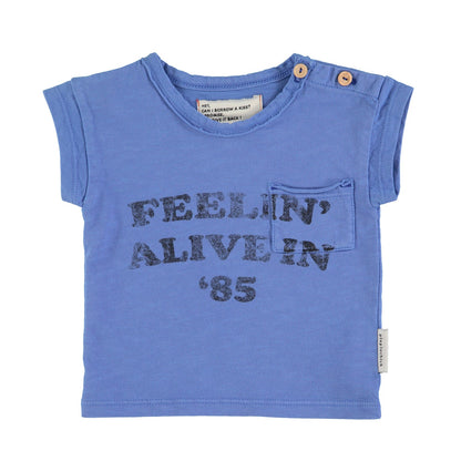 Piupiuchick - Baby T-Shirt Feelin´ alive blau