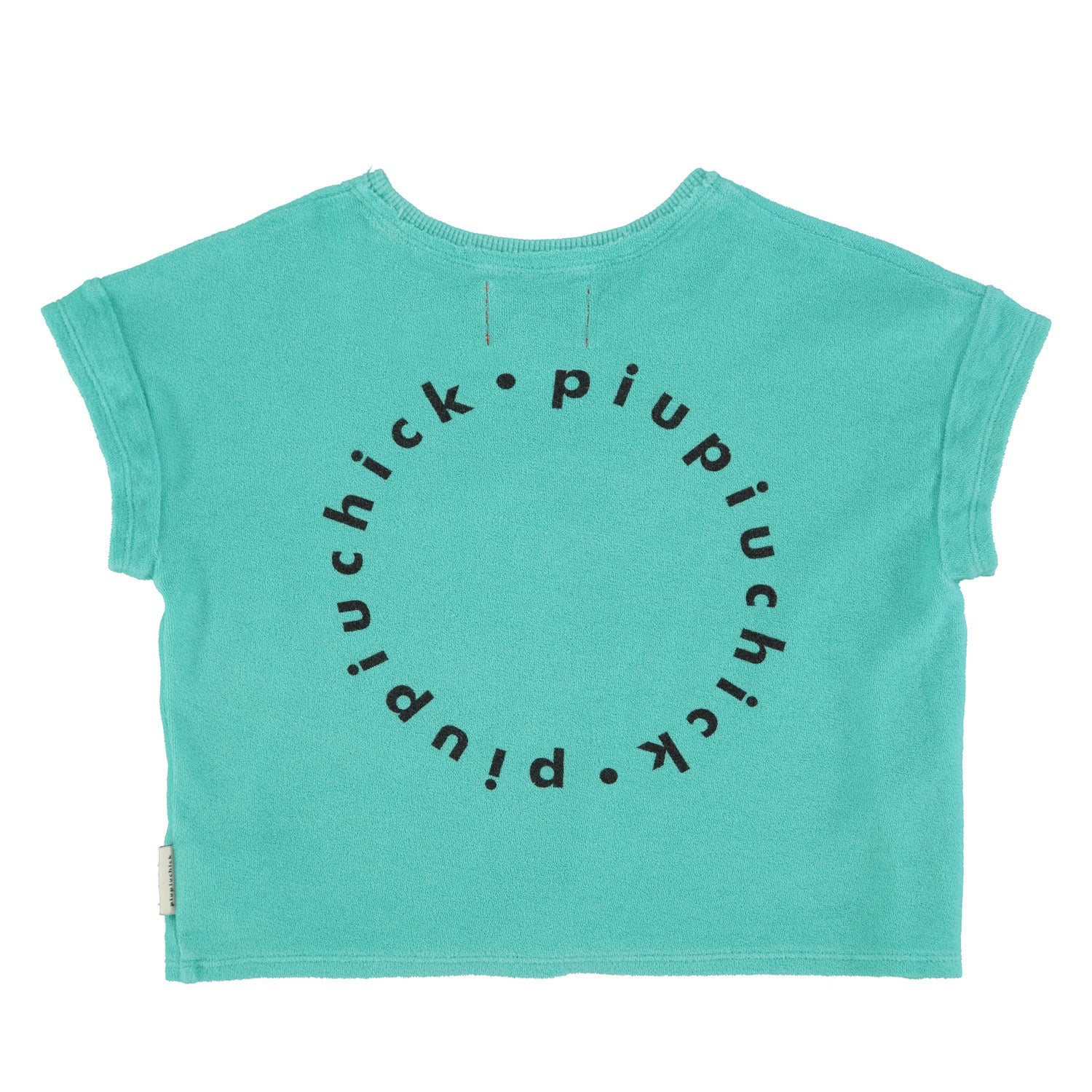 Piupiuchick - Kinder T-Shirt Stern türkis