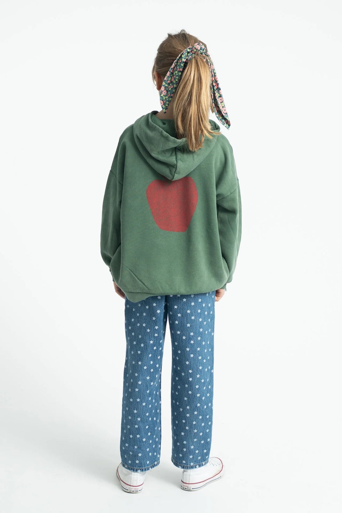 Piupiuchick - Kinder Hoodie "Apple" Baumwolle (Bio)