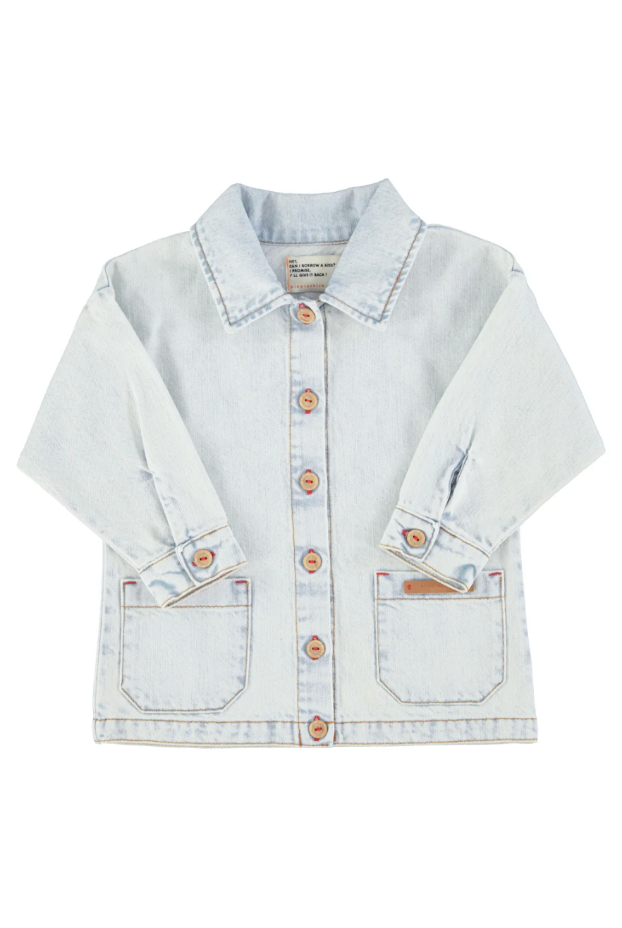 Piupiuchick - Kinder Jeansjacke "peace"