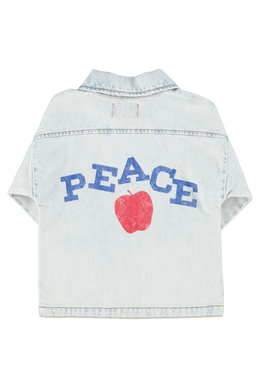 Piupiuchick - Kinder Jeansjacke "peace"