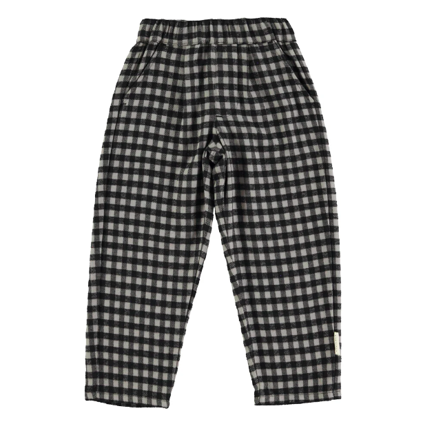 Süße karierte Hose aus Baumwolle für Mädchen und Jungen von Piupiuchick.