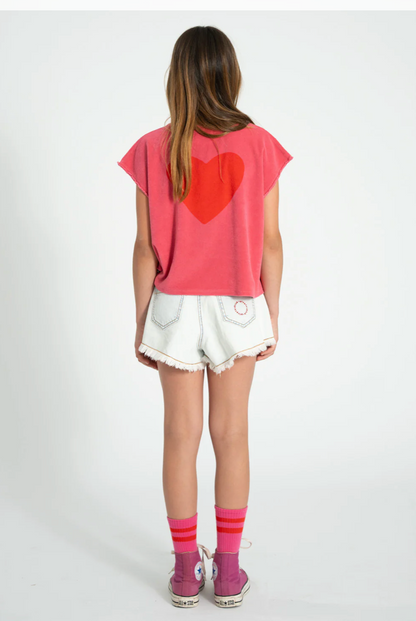 Piupiuchick - Kinder T-Shirt "Amour" Baumwolle (Bio)