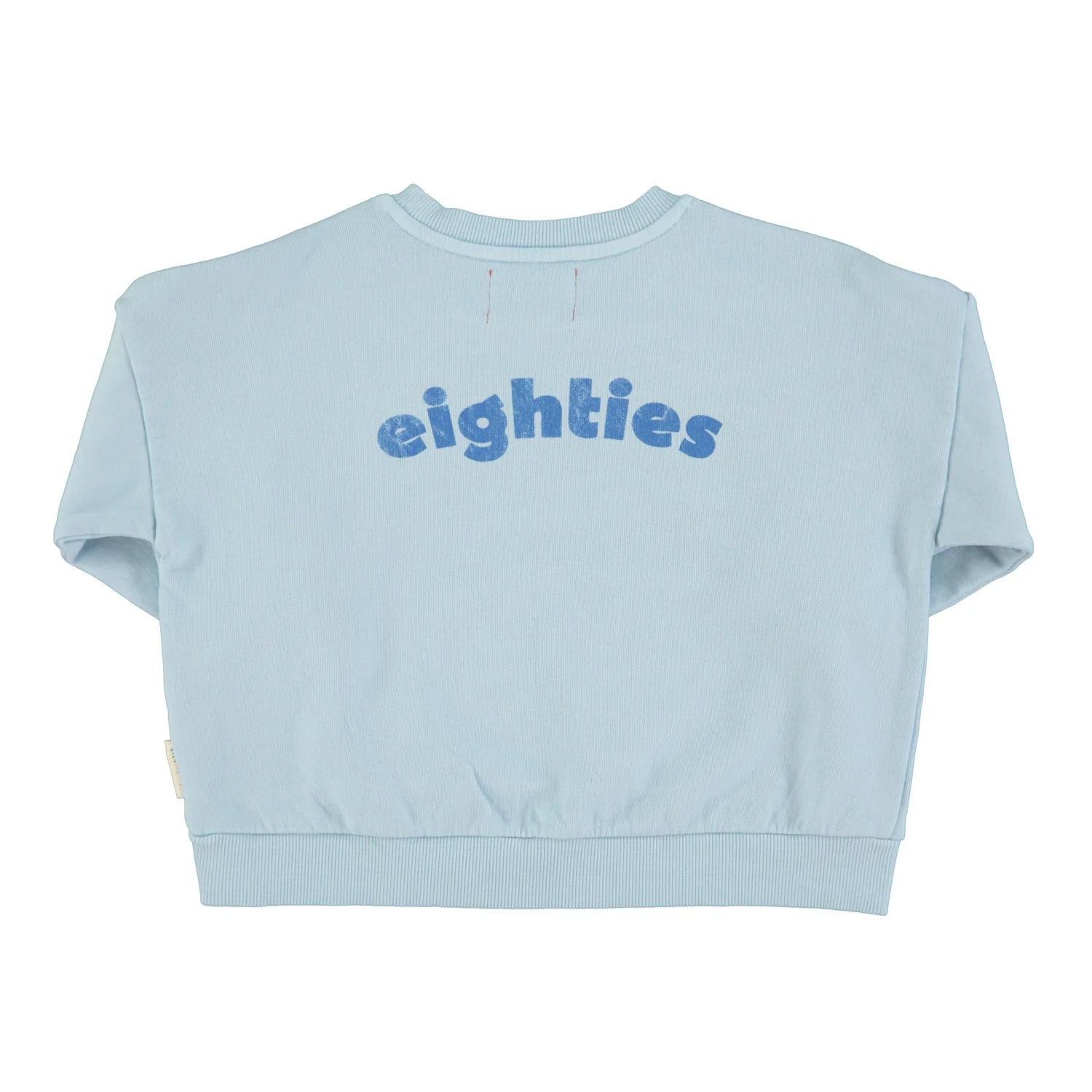 Piupiuchick - Kinder Sweatshirt Eighties hellblau