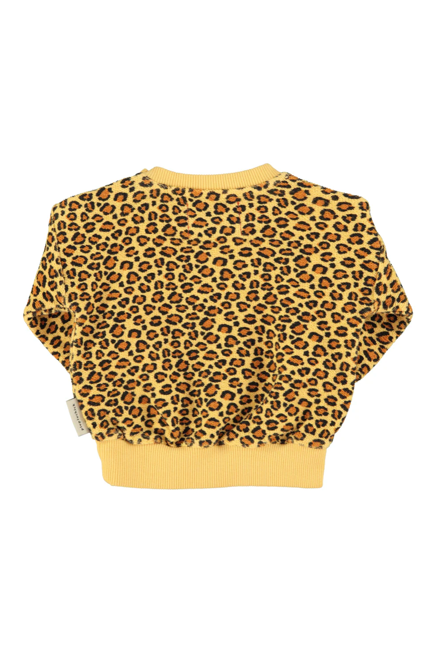 Piupiuchick - Baby Langarmshirt "Animalprint" Baumwolle (Bio)