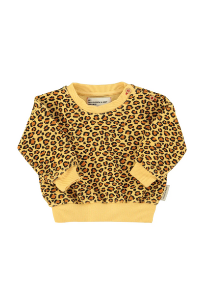 Piupiuchick - Baby Langarmshirt "Animalprint" Baumwolle (Bio)