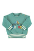 Piupiuchick - Baby Sweatshirt "Here we go" Baumwolle (Bio)