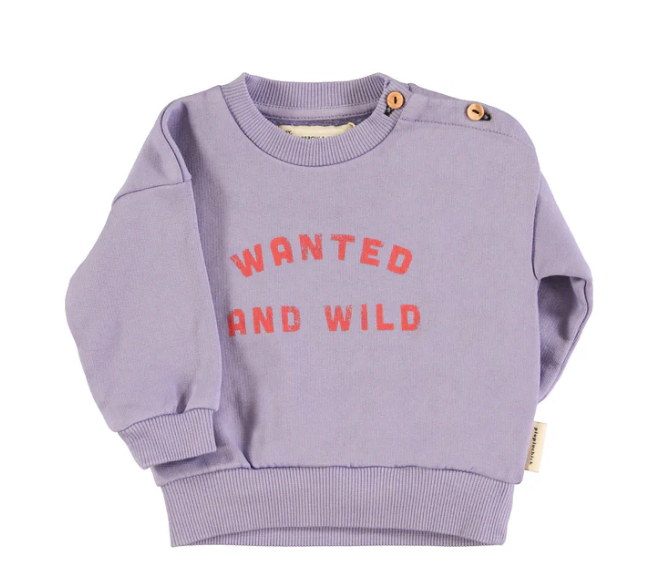 Süßes &amp;nbsp;Sweatshirt&amp;nbsp;mit Druck aus Baumwolle für Mädchen und Jungen von&amp;nbsp;Piupiuchick.
