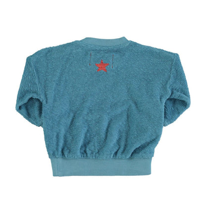 Piupiuchick - Baby Sweatshirt blau &quot;que calor&quot;