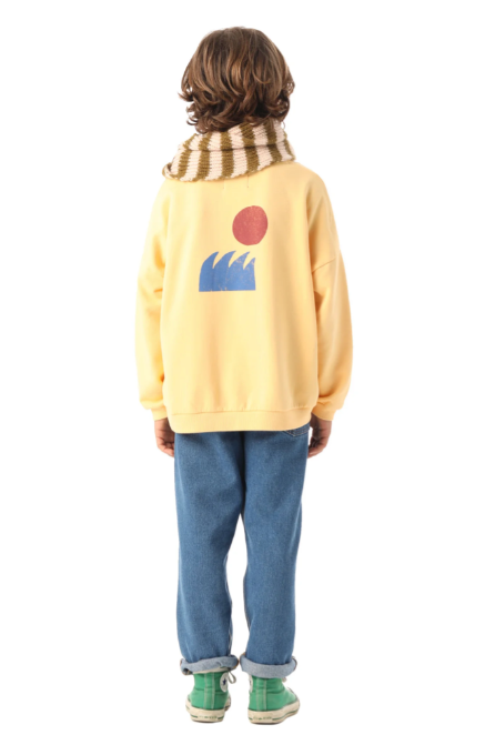 Piupiuchick - Kinder Sweatshirt gelb &quot;united oceans&quot; - AURYN Shop