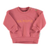 Baby Sweatshirt in rosa mit "sea people" Aufdruck für Mädchen und Jungen von Piupiuchick.