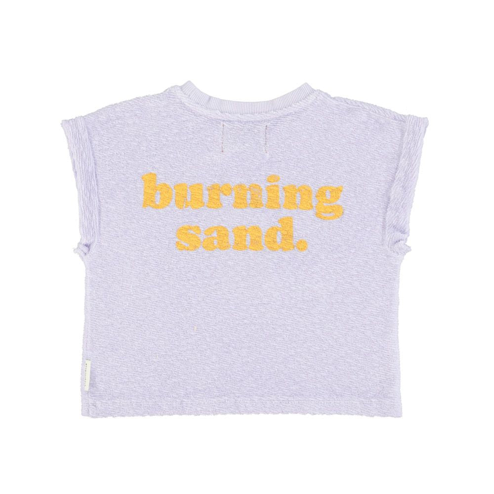 Piupiuchick - Kinder T-Shirt flieder &quot;burning sand&quot;