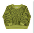 Sweatshirt aus Frottee Baumwolle mit Leo Print von Piupiuchick.
